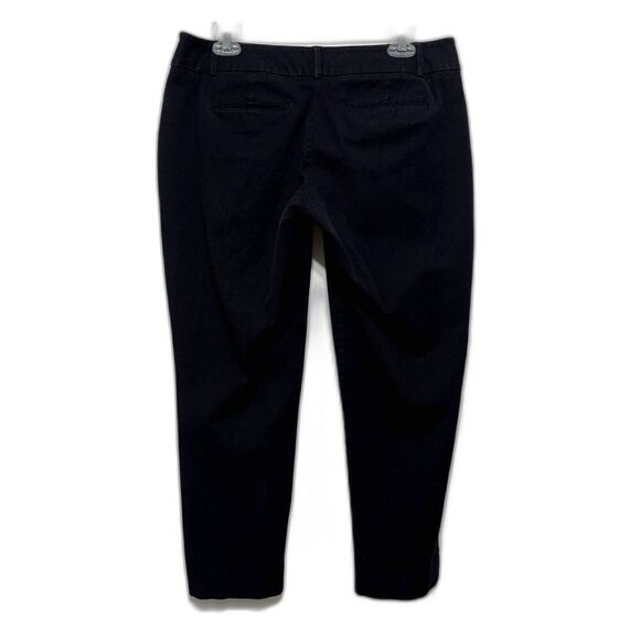 Apt. 9 Torie Pants Pull On Stretch Trouser Legging Crop Black Womens sz 12 - Picture 8 of 8